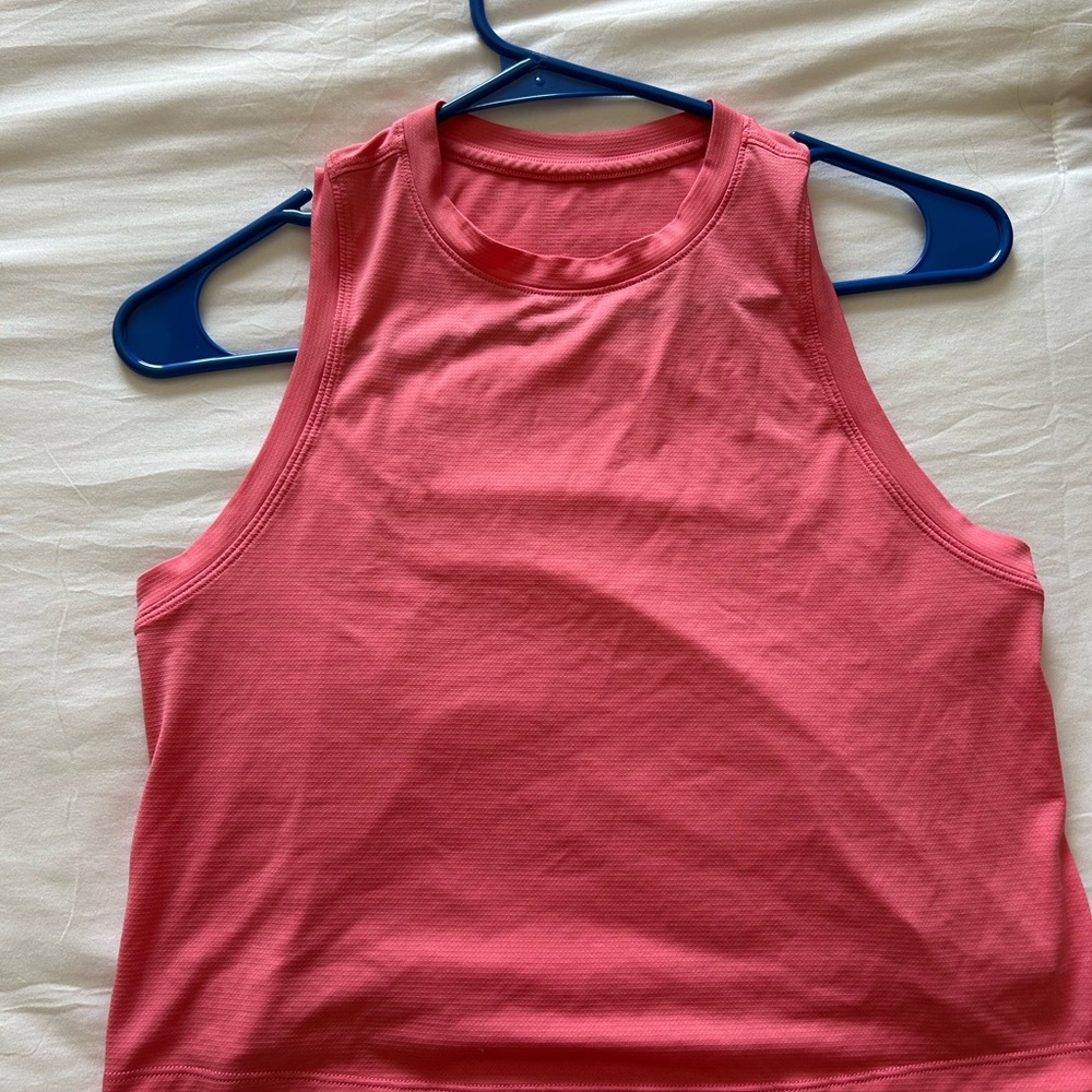 Lululemon Sculpt Cropped Tank Top